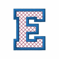 X-Stitch "E" embroidered shirts by ZazzleEmbroidery X-Stitch "E" embroidered shirts