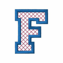 X-Stitch "F" embroidered shirts
