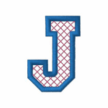 X-Stitch "J" embroidered shirts