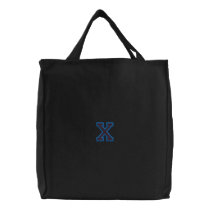 X-Stitch "X" embroidered bags