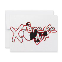 X-Treme Air invitations