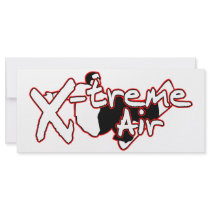 X-Treme Air rack cards