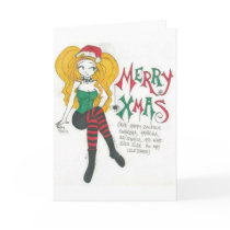 Xanthe--Happy Holidays cards