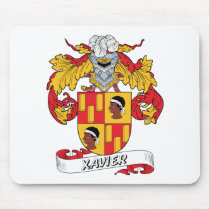 Xavier Family Crest Mousepad