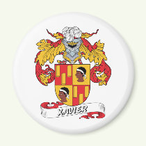 Xavier Family Crest Magnet