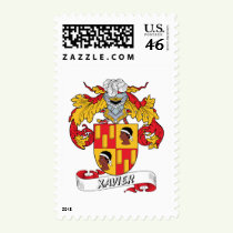 Xavier Family Crest Stamps