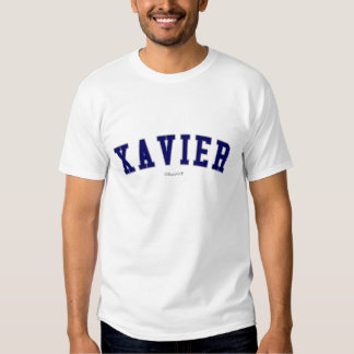 Xavier T-Shirts & Shirt Designs | Zazzle