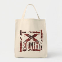 XC Cross Country Runner Canvas Bag