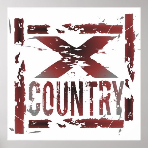 XC Cross Country Runner Print
