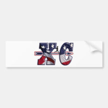 XC CROSS COUNTRY USA FLAG WRAPPED BUMPER STICKER