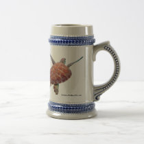 Xcacel Beach Turtle Mug