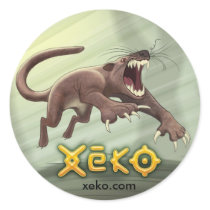 Xeko Fossa Sticker