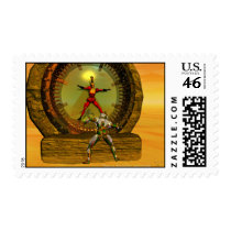 XENIA MEETS TITAN postage by bulgan_lumini XENIA MEETS TITAN postage
