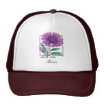 Xeranthemum Flower Monogram Hats
