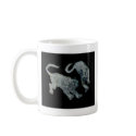 Xian China 2002 Ghost Tigers Black Square Tran mugs