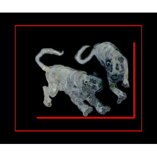 Xian China 2002 Ghost Tigers Red Boarder The MUSEU mousepad