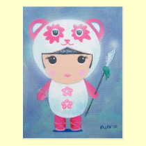 Xiao Xuan Xuan From Chinese Kungfu Land postcards