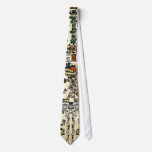 Xiuhtecuhtli Aztec Death God Tie