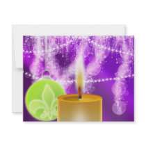 Xmas background invites
