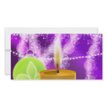 Xmas background photo greeting card