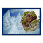 Xmas-Bengal Cat 024 Card