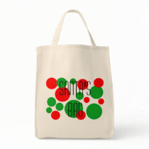 Xmas Bubble Dots bags by JuJuGarden Xmas Bubble Dots bags