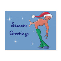 Xmas Caller postcards by Robbirt Xmas Caller postcards