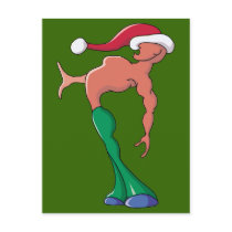 Xmas Caller postcards by Robbirt Xmas Caller postcards