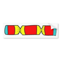 xmas cracker bumper stickers