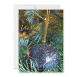 Xmas Dex, Let's Party Personalized Invites