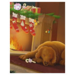 xmas dog letterhead design