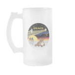 Xmas Dove (R) - Pomeranian (R) Coffee Mug