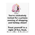 xmas_final_A2, You're exclusively invited for a... postcards by pinklaundry xmas_final_A2, You're exclusively invited for a... postcards