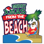 XMAS FROM THE BEACH-8X10 3D Art Sculpture Cut Outs
