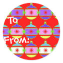 Xmas Gift Tag Sticker by ggbythebay Xmas Gift Tag Sticker