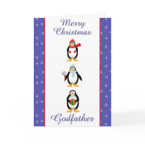 Xmas Godfather Greeting Card
