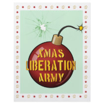 Xmas Liberation Army Bomb flyer