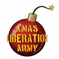 Xmas Liberation Army Bomb photo sculpture