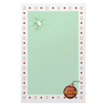Xmas Liberation Army Bomb stationery