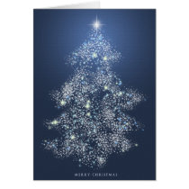 xmas, christmas, lights, stars, glitter, brilliant, star, winter, december, holidays, pine, joy, greetings, merry, glow, Card with custom graphic design
