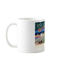 Xmas Magic Beagle Pair Coffee Mug