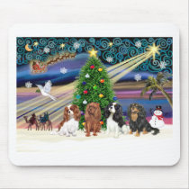 Xmas Magic-Cavalier Quad mousepads