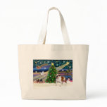 Xmas Magic-EBD Brown-Whitstand Tote Bags