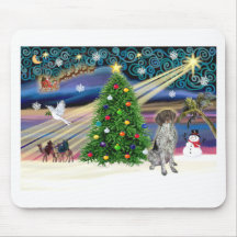 Xmas Magic-German SH Pointer Mouse Pads