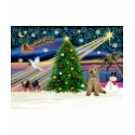 Xmas Magic-Lakeland Terrier t-shirts by ChristmasMagicDogs Xmas Magic-Lakeland Terrier t-shirts