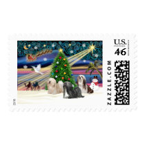Xmas Magic-Lhasa Apso-Trio Postage