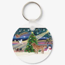 Xmas Magic-NovaScotia-stand keychains by ChristmasMagicDogs Xmas Magic-NovaScotia-stand keychains