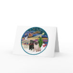 Xmas Magic (R) - Two Pugs (F   B)