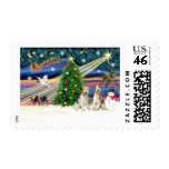Xmas Magic-Wire Fox Terrier PAIR postage