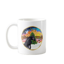 Xmas Music 2 - Black Arabian Horse mugs by heartsonggallery Xmas Music 2 - Black Arabian Horse mugs